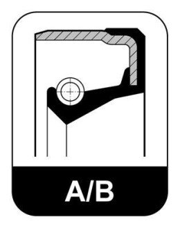 Сальник КПП, VAG, 8x14x4 FPM - (020311108, 020311108A) ELRING 758876