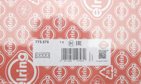 Фото 2 - Прокладка ГБЦ головки блока ELRING 775.578 (775578)