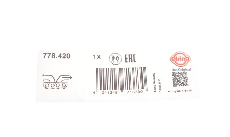 Фото 2 - Прокладка выпускного коллектора ELRING 778.420 (778420)