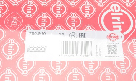 Фото 2 - Прокладка ГБЦ головки блока ELRING 780.910 (780910)