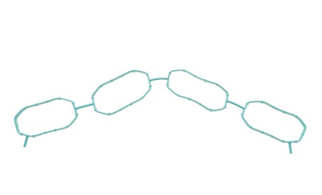 Прокладка впускного колектора NISSAN QASHQAI II, X-TRAIL III 2.0 09.14- - ELRING 803720