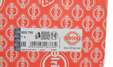 Фото 2 - Прокладка ГБЦ головки блока ELRING 809.750 (809750)