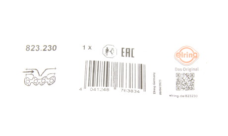 Фото 2 - Прокладка впускного колектора ELRING 823.230 (823230)