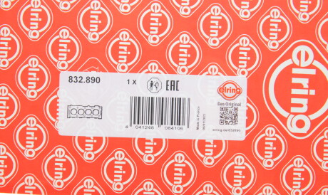 Фото 2 - Прокладка ГБЦ головки блока ELRING 832.890 (832890)