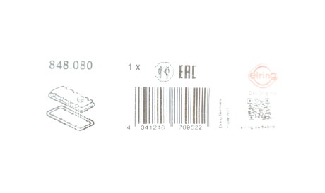 Фото 2 - Прокладка клапанной крышки ELRING 848.080 (848080)