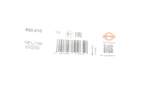 Фото 2 - Прокладка выхлопной системы ELRING 850.610 (850610)