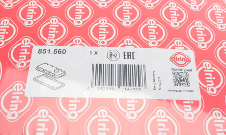 Фото 2 - Прокладка клапанної кришки ELRING 851.560 (851560)