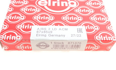 Фото 5 - Сальник трансмісії ELRING 871.070 (871070)