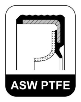 Ущільнювальне кільце 19x38,5x8 ASW RD PTFE/ACM - ELRING 875480