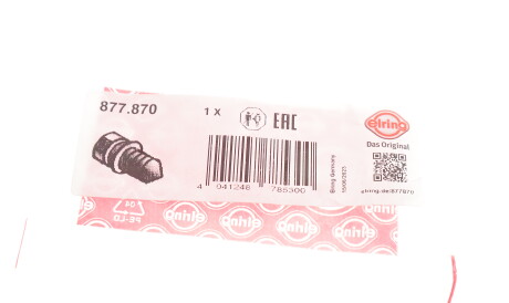 Фото 2 - Пробка масляного поддона ELRING 877.870 (877870)