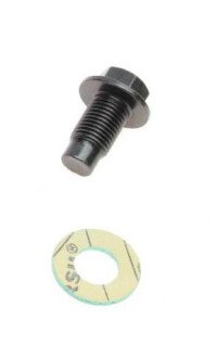 Болт слива масла + шайба Toyota Yaris/Citroen C1/Peugeot 107/108 1.0-1.33 02- (M12x1.25) - (6822ER, 9004341087, 9034112032) ELRING 877.960 (фото 1)