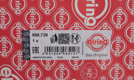 Фото 2 - Прокладка ГБЦ головки блока ELRING 888.739 (888739)