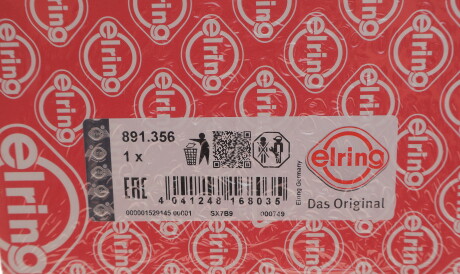 Фото 2 - Прокладка ГБЦ головки блока ELRING 891.356 (891356)