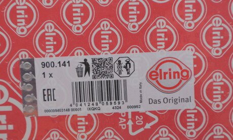 Фото 3 - Прокладка ELRING 900.141 (900141)