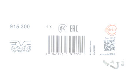 Фото 2 - Прокладка впускного колектора ELRING 915.300 (915300)