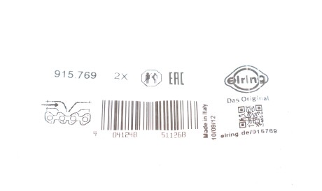 Фото 2 - Прокладка впускного коллектора ELRING 915.769 (915769)