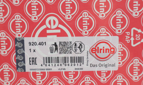 Фото 2 - Прокладка ГБК блока циліндрів ELRING 920.401 (920401)