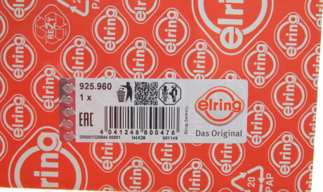 Фото 2 - Прокладка ГБЦ головки блока ELRING 925.960 (925960)