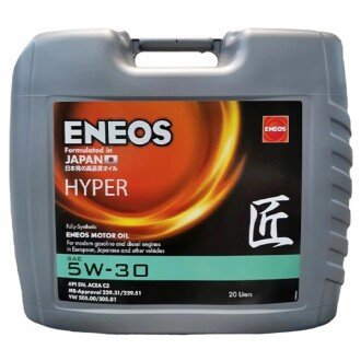 Моторна олива Hyper 5W-30, 20 л - Eneos EU0030201N