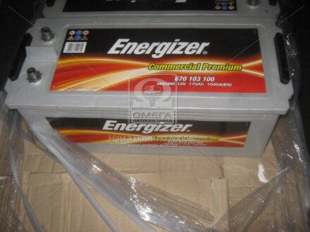 Акумулятор 170Ah-12v CP (513х223х223), полярність зворотна (3), EN1000 - Energizer 670 103 100