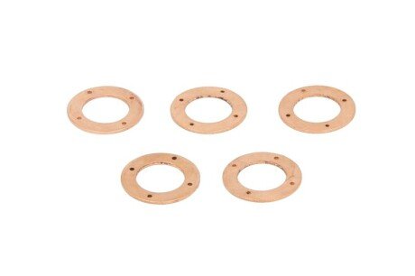 Підкладка інжектора (ціна за 5 шт DENSO, внутрішній діаметр 12мм, зовнішній діаметр 19,6мм, товщина 1мм) - ENGITECH ENT250278