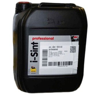 Моторное масло i-Sint Professional 10W-40, 20 л - Eni 103850