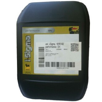 Моторна олива i-Sigma Perfomance E4 10W-40, 20 л - (0520048BA0) Eni 108150