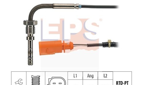 Датчик температури випускнх газів VW T5 2.5TDI/Multivan V 2.5TDI - EPS 1.220.061