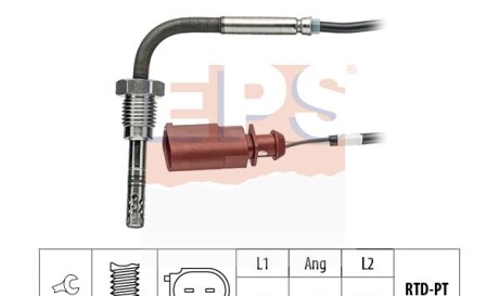 Датчик температури ОГ, VAG - EPS 1.220.077