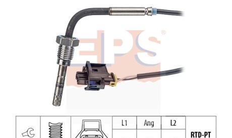 Opel датчик температуры вг antara 2,0cdti -11, chevrolet captiva 2,0d 06- - (25183662, 025183662, 04803538) EPS 1.220.196