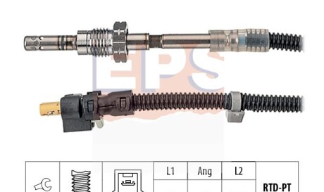 Датчик температури випускних газів MB A (W169) 160CDI/180CDI/200CDI 04-12 - EPS 1.220.200