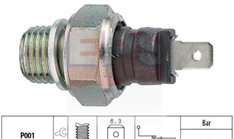 Датчик давления масла - EPS 1 800 000