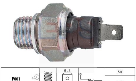 Датчик давления масла - EPS 1 800 006