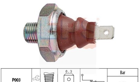 Датчик давления масла - EPS 1 800 007