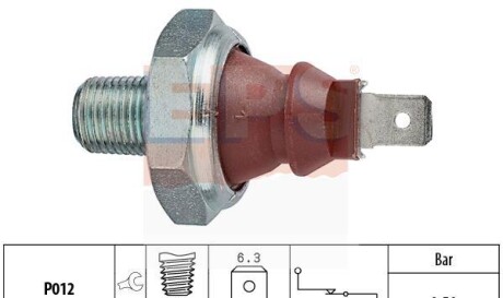 Датчик давления масла - EPS 1 800 047