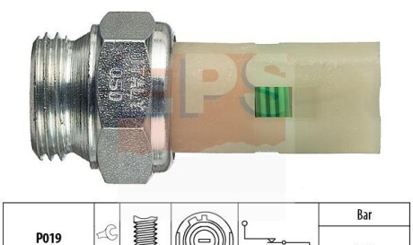 Датчик давления масла - EPS 1 800 075