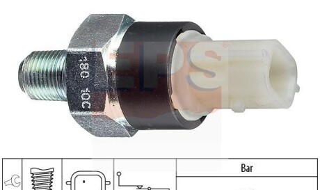 Czujnik ciЬ.oleju DACIA/RENAUL - EPS 1800180