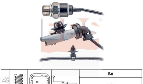 Czujnik ciz.oleju CI/PE C3,4,5 DS3,4,5 P207,208,308,508 - EPS 1.800.199