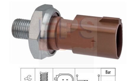 Датчик тиску масла (2.5Bar M10x1) VAG Octavia 2.0TDI 12-/Caddy 2.0TDI 15-/Golf VII 2.0TDI/Passat B6 2.0TDI - EPS 1.800.205