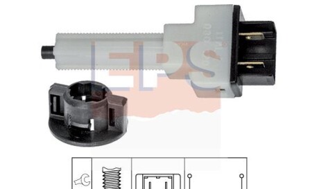 Выключатель стоп-сигнала - (0003954674, SE023952510B) EPS 1 810 080 (фото 1)