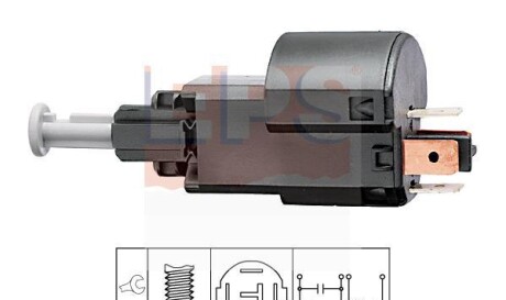 Выключатель стоп-сигнала - (9175185, 1239449, 1240017) EPS 1 810 156