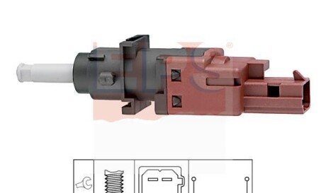 Выключатель стоп-сигнала - EPS 1 810 170