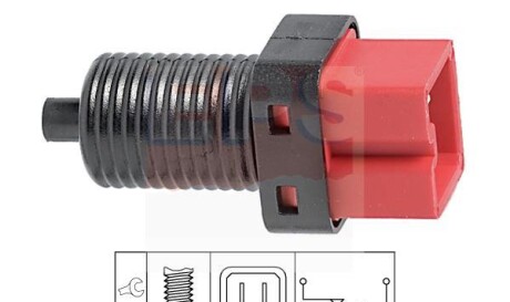 Выключатель стоп-сигнала - (9622578880, 9643184680, 453427) EPS 1 810 184