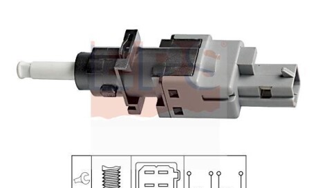 Выключатель стоп-сигнала - (453443, 60668847) EPS 1 810 196