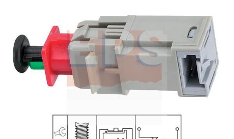 Датчик положения педали сцепления - (3774083E00000, 55701396, 6239120) EPS 1 810 207
