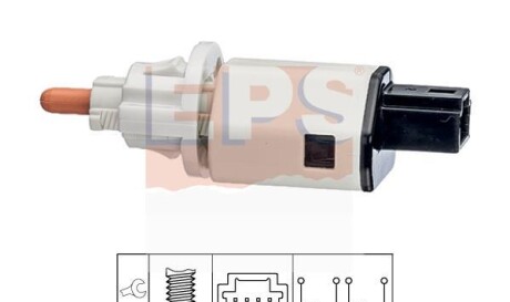 Выключатель стоп-сигнала - (253209243R, 253200005R) EPS 1 810 275