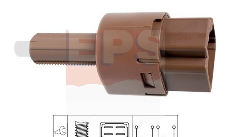 Датчик положения педали сцепления - (25320AX00E, 25320AX10A, 25320AX000) EPS 1 810 276