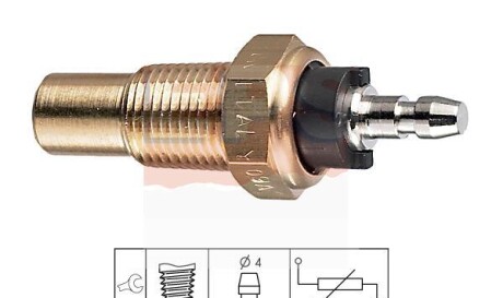 Датчик температуры охлаждающей жидкости - (6553621201, EDU1256, GTR184) EPS 1 830 052