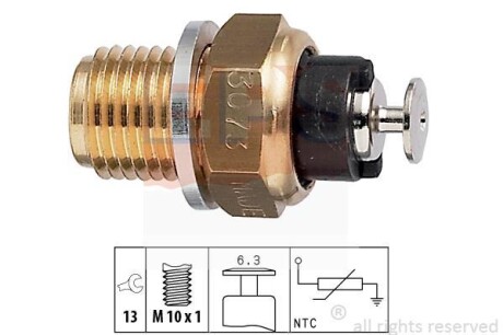 Датчик температуры охлаждающей жидкости - EPS 1830073