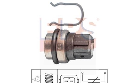 Датчик температуры охлаждающей жидкости - (1669949, 251919501A, 251919501D) EPS 1 830 086